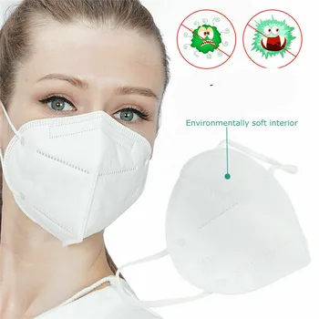 

1PC Disposable Face Mouth Mask Anti Dust Personal Protective Earloop 3Ply Rubber Band Disposable Anti-Bacteria EarLoop Wholesale