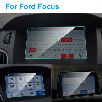 

TPU Car Screen Protector for Ford Focus 3 4 MK3 MK4 GPS Navigation Anti-glare Screen TPU Auto Protective Film Car Accessories