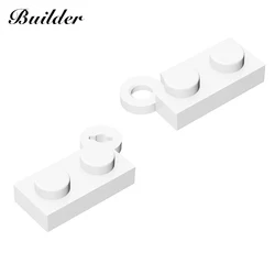Little Builder DIY Building Blocks Educational Toy for Children - Hinge Plates Set (10 pcs) (White)