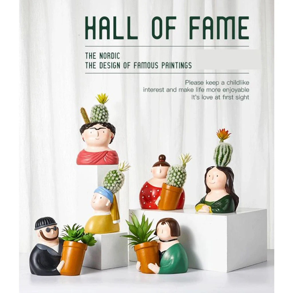 Succulent Planter Mini Flower Pot Plant Container Desktop Window Decoration