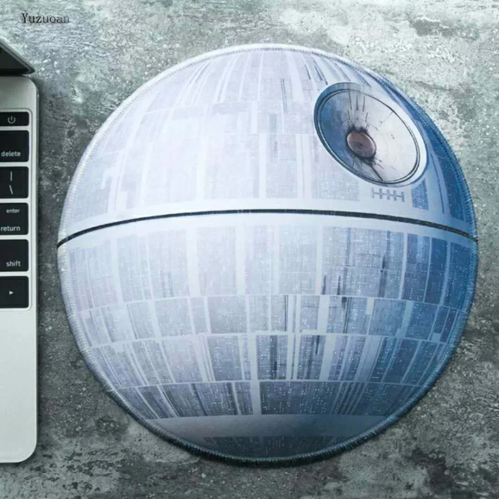 Игровой коврик для мыши Yuzuoan Star Wars креативный из фильма Звездные войны утолщенный
