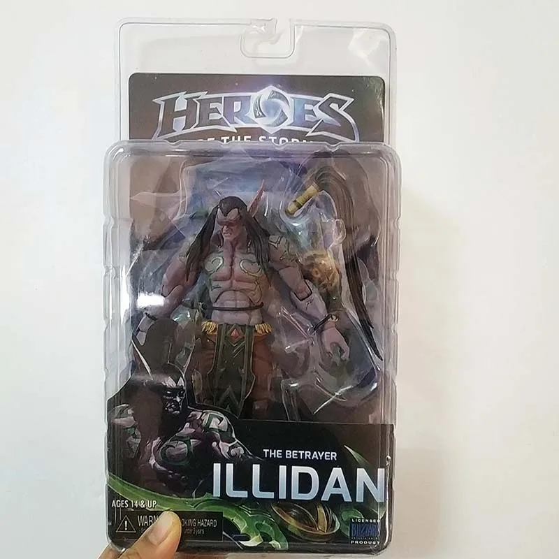 NECA Heroes of The Storm Collectible Model Toy, Arthas Raynor, Sylvanas,  Tyrael, NOVA, Illidain, PVC