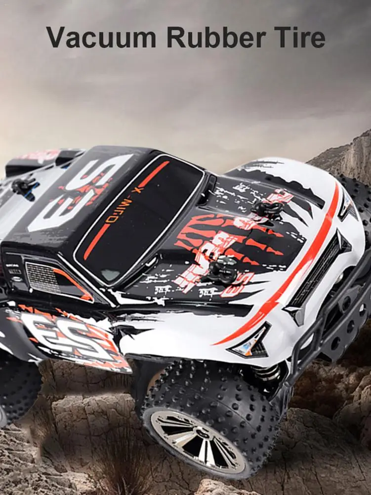 PVC Off-road Trucks Toy High Speed Racing Road Vehicle Model Remote Control Car All Terrain Climbing Car Gift For Child Boys