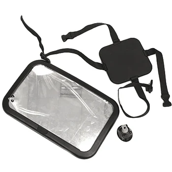 

Baby Car Mirror, Shatter-Proof Acrylic Baby Mirror for Car, Rearview Baby Mirror and 360 Degree Adjustability
