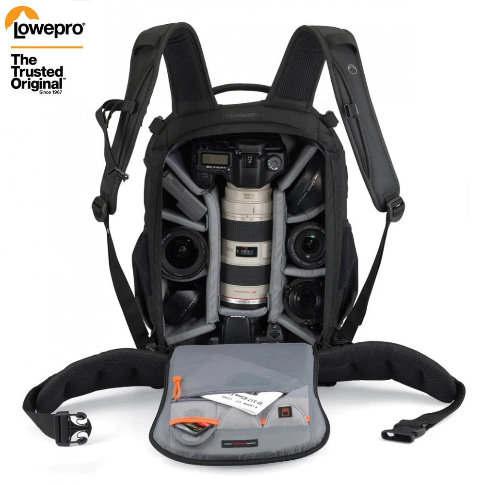 Оригинальная сумка для фото камеры Lowepro Flipside 400 AW F400 II рюкзаки цифровых зеркальных