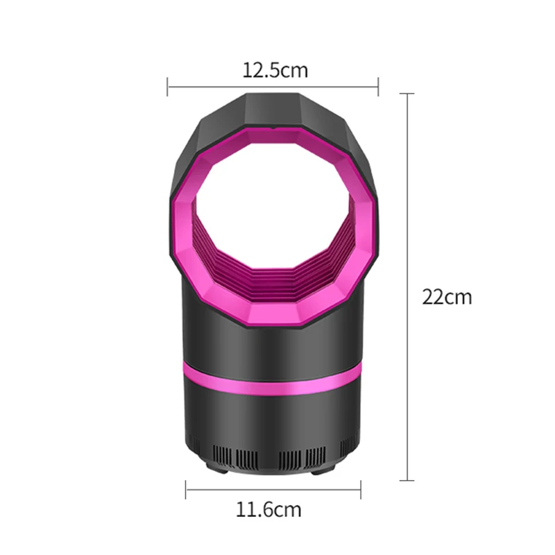 Лампа убийца от комаров безрадиционная фотокатализатор бесшумный домашний
