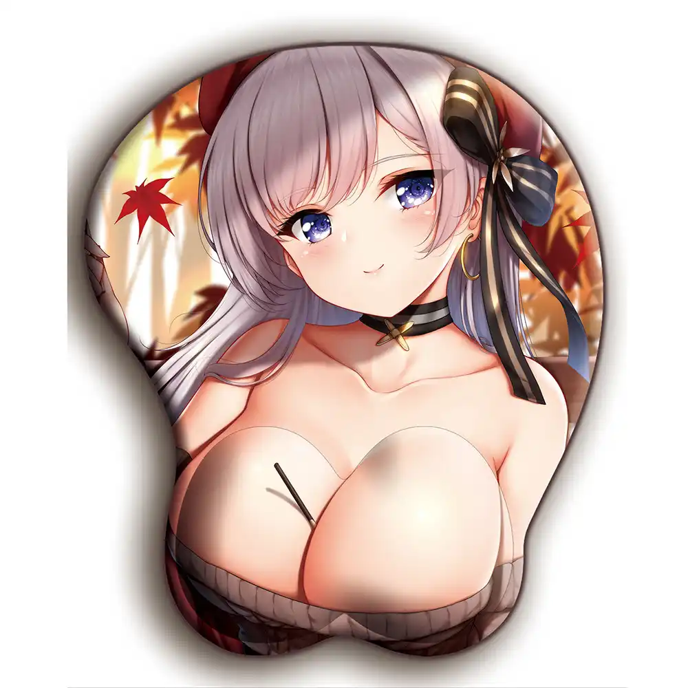 Anime Girl 3d Mouse Pad