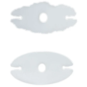 

2PCS Wine Rack Silicone Resin Molds, Resin Molds for DIY Irregular Red Wine Glasses Holder Resin Molds for Decoration