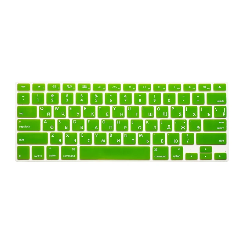RUUSGR Русский дизайн, наклейки на клавиатуру, защитный чехол для Apple Macbook Air 11 13 Pro 13,3 15,4 retina 12 для Mac Pro 13 W. Touch Bar - Цвет: RUUSGR