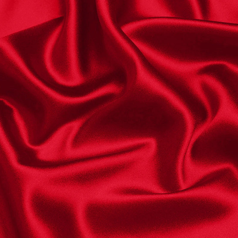 Sewing Fabric 16MM 100% Pure Mulberry Silk Solid Color Charmeuse Width 113cm Natural