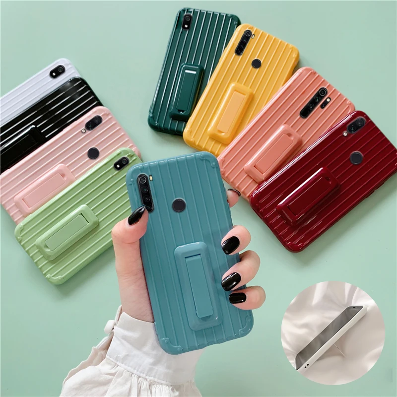 Чехол для чемодана ярких цветов Xiaomi Redmi Note 8 7 7a k20 6 pro 6a 5 plus 5a 4a 4x4 go Мягкий