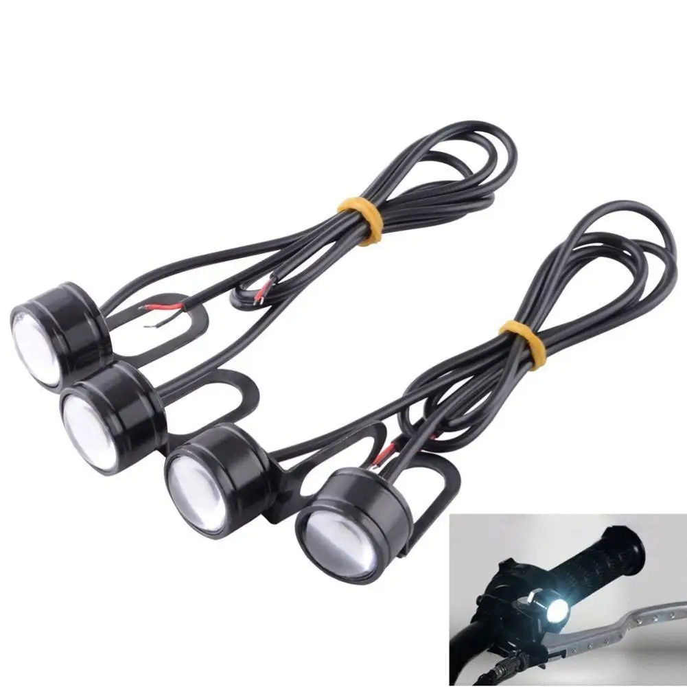 2Pcs 5630 SMD LED Motorcycle Handlebar Spotlight Headlight Driving
