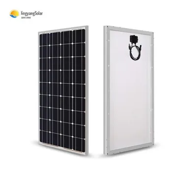 Solar Panel 100w 200w 140w 280w 30MM Thickness Aluminum Frame Glass Solar Panel 100W 36 Cell 12V 18V 1