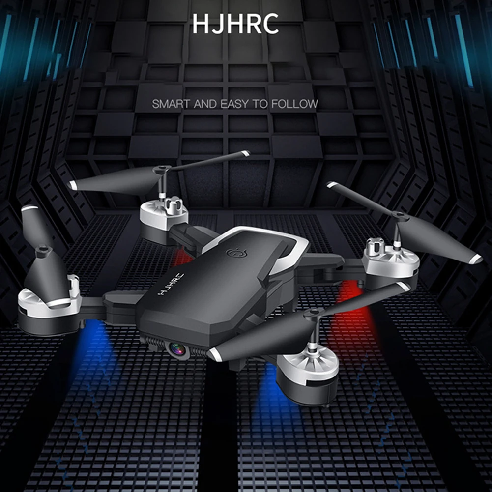 HJ28 WIFI FPV длинная батарея RC Дрон широкоугольный селфи Квадрокоптер высокой