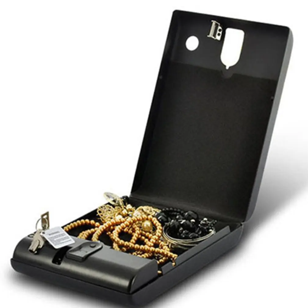 

Password Safes Portable Car Safebox Gun Safes Valuables Money Jewelry Storage Box Security Strongbox 1mm Cold-rolled Steel Sheet