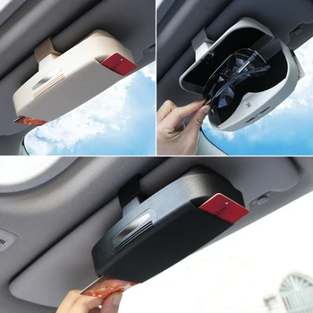 

Car Glasses Holder Case Sunglass Holder Sun Glasses Box for Audi Q3 Q5 SQ5 Q7 A1 A3 S3 A4 A6 A7 S6 S7 S4 RS4 A5 S5
