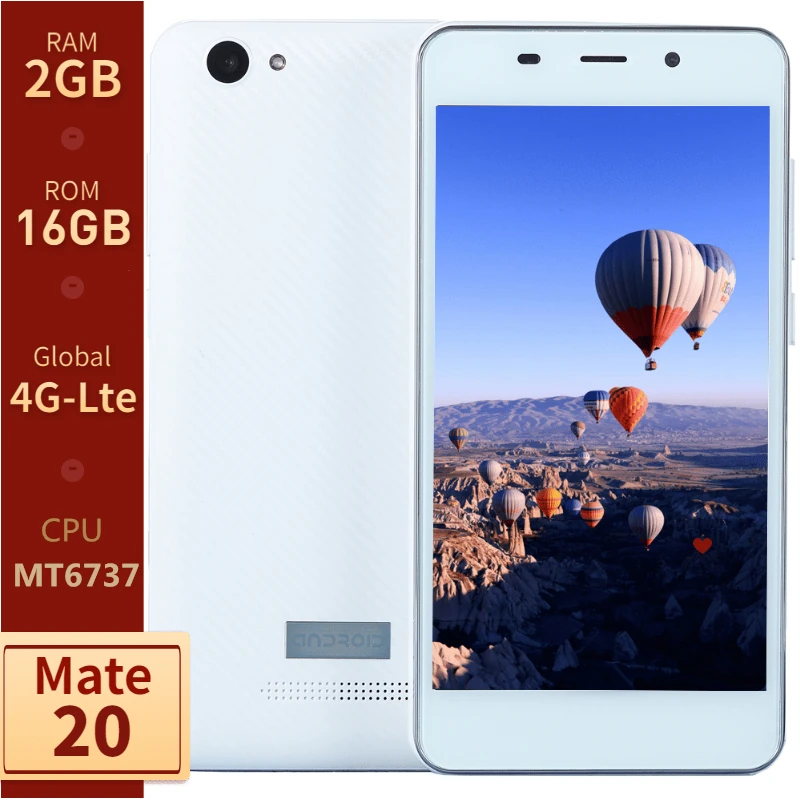 Оригинальный мобильный телефон Mate 20 Android 6 0 5.0MP смартфоны четырехъядерный 2 Гб ОЗУ