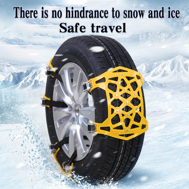 

Vehicles Thickened Widened Non-slip Wheel Snow Chain Winter Truck Universal Car Snow Tire Chain Anti-skid Belt Car Accessories