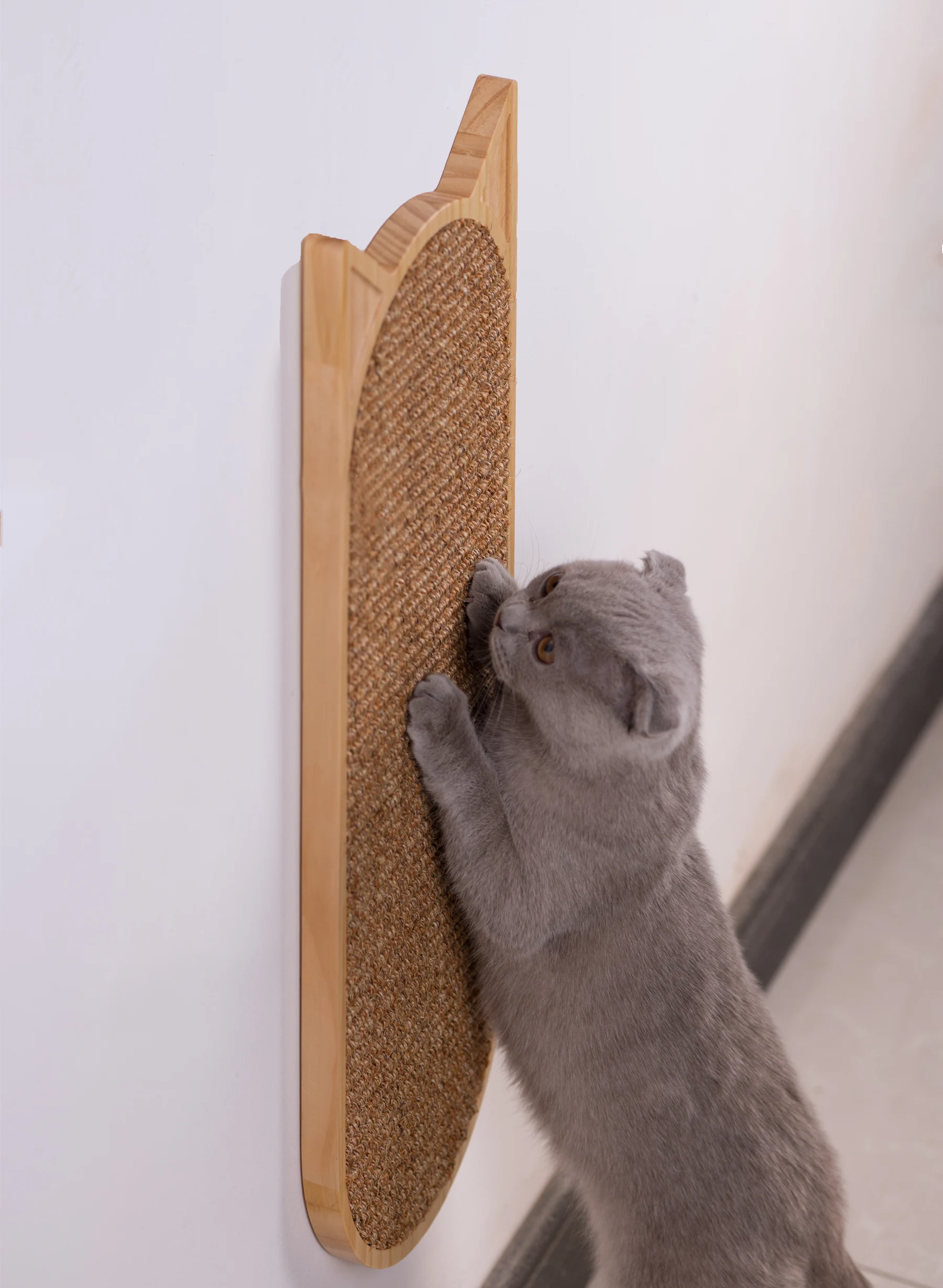 Cat Wall Scratcher Sisal Fabric,Cat Scratcher Wall Mount,Cat