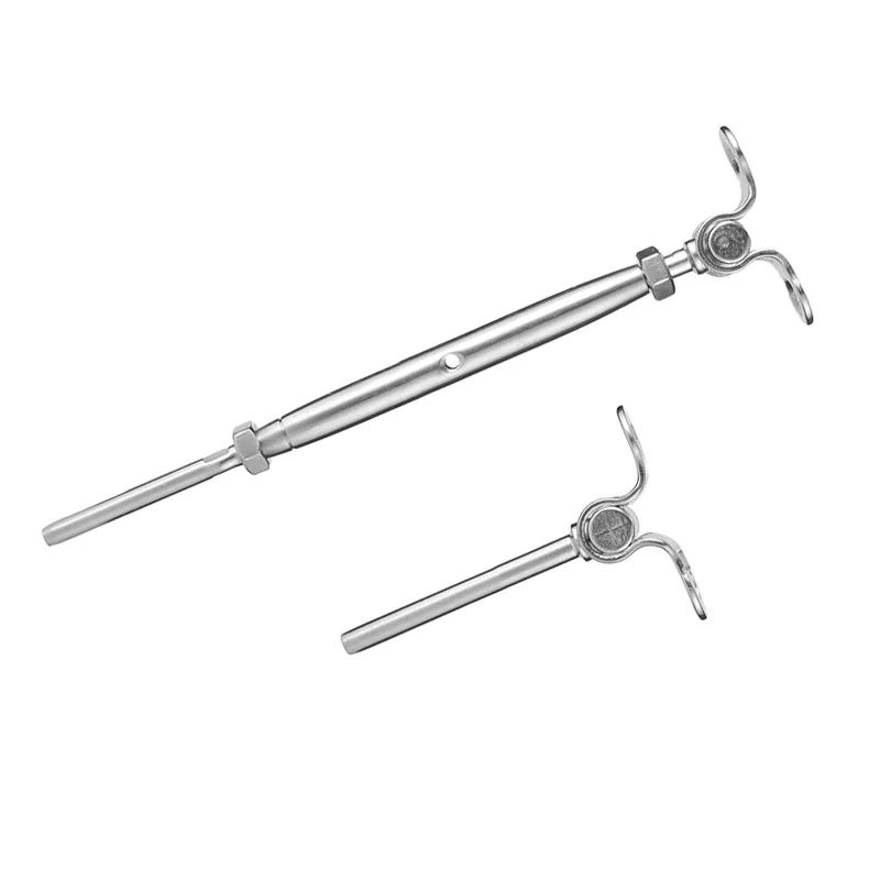 

Stainless Steel Wire Rope DIY Balustrade Kit Terminal Eye Bolts Wind Rain Proof
