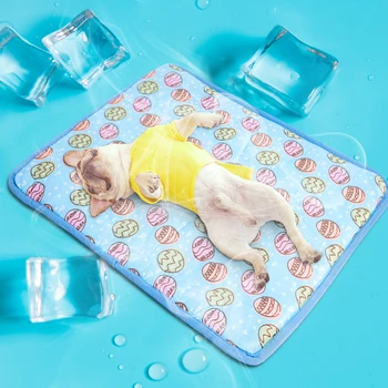 

Super Cool Dog Mat Cooling Summer Pet Ice Pad Mats Dogs Cats Sleeping Cool Bed For Small Medium Large Dogs S M L