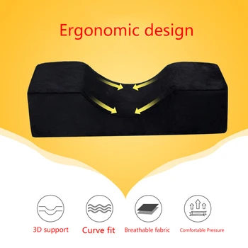 

Grafting Eyelash Extension Pillow Soft Grafted Eyelashes For special pillows Special pillow for beauty Headrest Neck Support