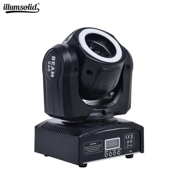 

60W LED Moving Head Beam Lights RGBW 4IN1 DMX with 5050 RGB 3 IN 1 led Moving Heads Beam Effect Dj Lighting Equipments