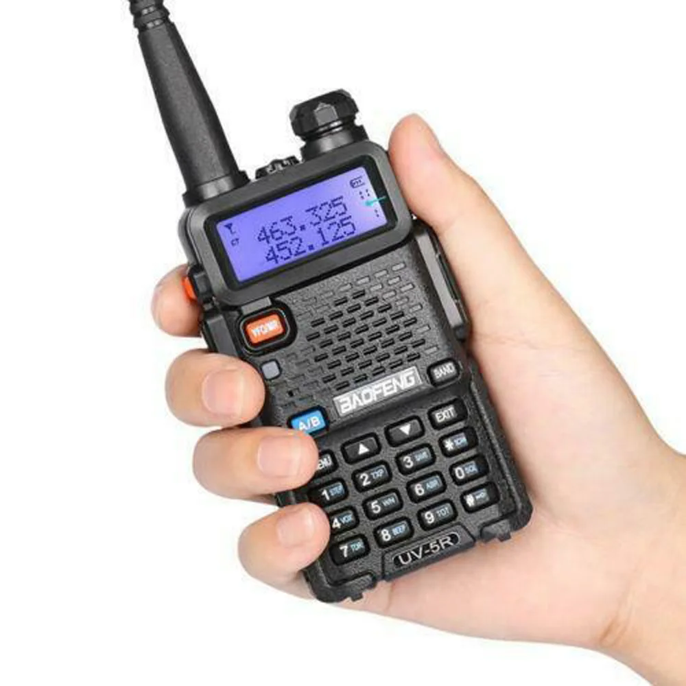 Для BAOFENG UV-5R Двухдиапазонная рация 136-174/400-520 МГц 5 Вт Тип вилки: вилка стандарта США/вилка стандарта Великобритании/вилка стандарта Австралии/вилка стандарта ЕС