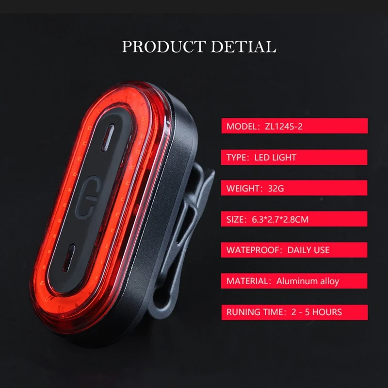 Flash Deal Cycling LED Tail Light Back Lamp Bicycle Rear Light USB Rechargeable Waterproof Bike Warning Flash Light Bicycle Accessories 11 Flash Deal Cycling LED Tail Light Back Lamp Bicycle Rear Light USB Rechargeable Waterproof Bike Warning Flash Light Bicycle Accessories 11