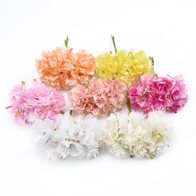 Подарочная коробка для конфет Stamen Carnation 6/18 шт. свадебные декоративные цветы венки