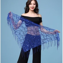 Стиль танца живота костюмы блёстки кисточкой индийский танец живота хип шарф для женщин пояс для Танцев Живота