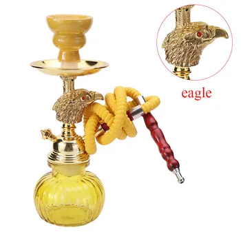 

Portable Animal Arab Shisha Hookah Complete Sheesha Chicha Narguile Bowl Charcoal Tray Tongs Smoking Water Pipe Shisha Hooka