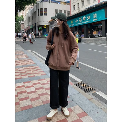 Women's trousers spring and summer new high-waist casual trousers drape wide-leg pants were thin and versatile pants women hot pants Pants & Capris