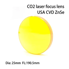 США CVD Znse CO2 лазерный фокус объектива Dia. Фокусное расстояние 25 мм 190.5мм для лазерной резки