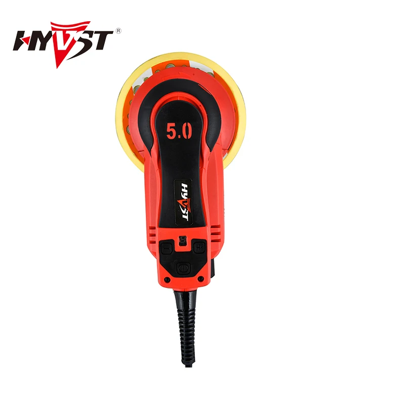 HYVST 350W Multi-function Random Orbital Sander Brushless Variable Speed Corded Orbital Sanders For Finishing,Corners, Car,wood