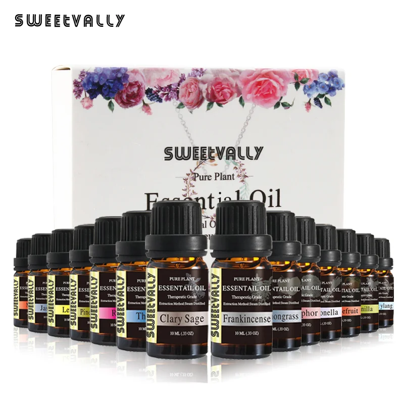 14Pcs/Kit Pure Essential Oils Set 10mlEssential Oil Natural