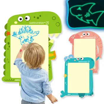 

Light Up Drawing Fluorescent Magic Writing Board Kit Kids Fun And Developing Toy Art Sets
