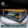 1/24 Simulation Car Model Parking Lot Garage Scene Acrylic Dust Cover DISPLAY Box with Light Wooden Storage 4