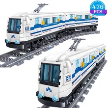 

Technical Expert High-speed Subway Building Blocks Assembly Children's Toys DIY Railway Traffic Series Bricks Boys Holiday Gifts