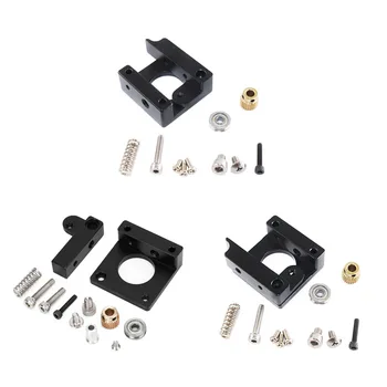 

3D Printer Parts Mk8 Extruder Black Edition Aluminum Block Diy Kit Makerbot Single Nozzle Extrusion Head Mk8 Extruder Block