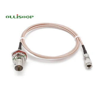 

DIN 1.0/2.3 Mini BNC Male to BNC Female Straight Jack for HD SDI Transfer RF Video Signals Coax Cable RG179 Pigtail Cord