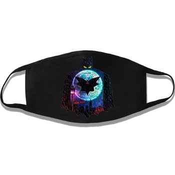 

Superhero Mouth-Mask Batman Spider-Man Unisex Mouth Mask The Flash Cover Half Fashion Breathable Warm Windproof Anti-Dust Masks