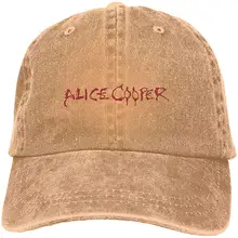 Alice Cooper модные шапки унисекс с плоским козырьком регулируемая бейсболка