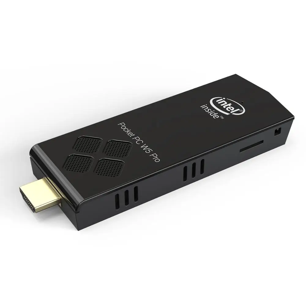 Миниатюрная ТВ приставка W5 pro на базе Windows 10 мини ПК процессор Intel Atom x5 Z8350 RAM 2 Гб EMMC