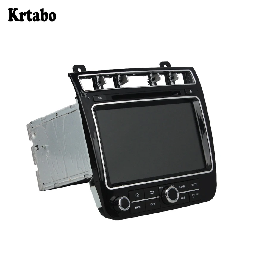 For Volkswagen TOUAREG 2015 2016 Android smart car navigation reversing image control screen one machine recorder support DVD