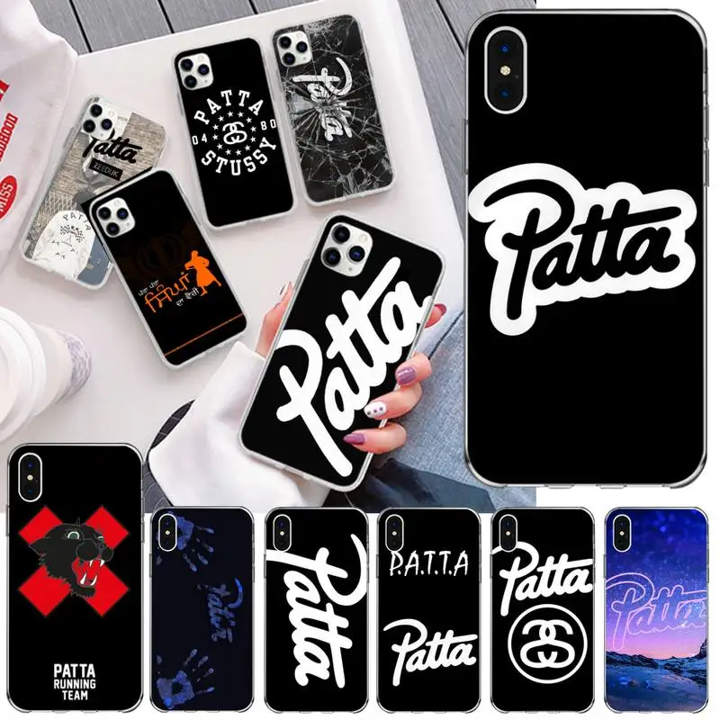 Лидер продаж голландский уличная мода брендовые patta мягкий чехол для задней