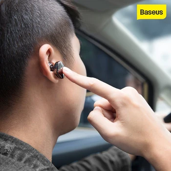 

Baseus Encok Single In-Ear Earphone Metal Heavy Bass Sound Quality Music Earphone mini bluetooth headset fone de ouvido sem fio