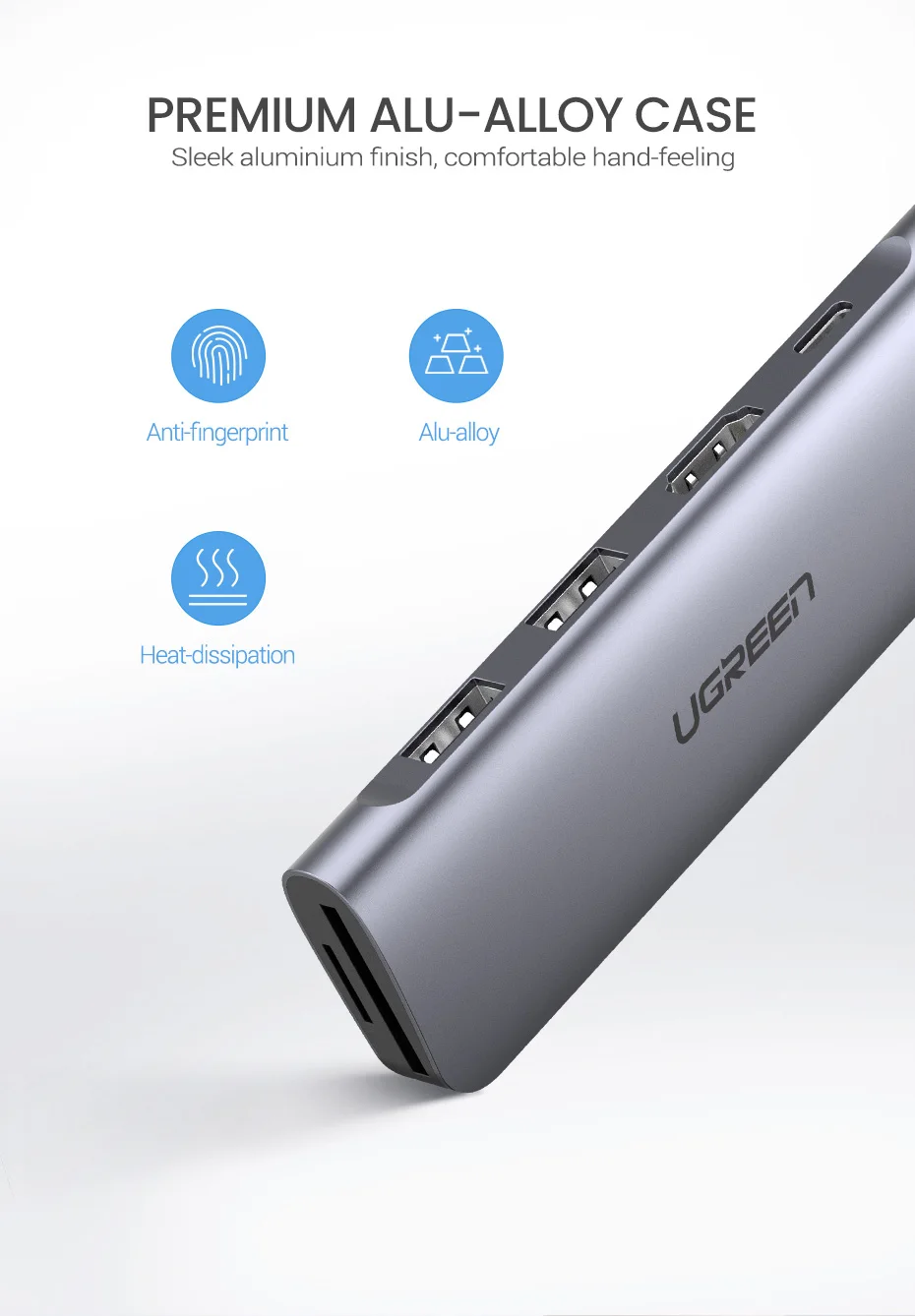 multi usb 3.0 hub adaptador hdmi doca