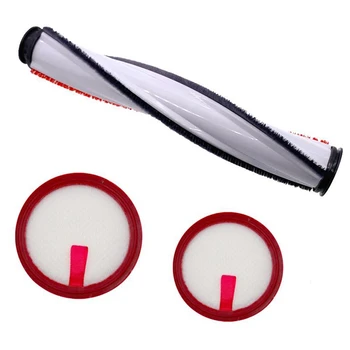 

HOT！-1 Roller Brush + 2 HEPA Filter Washable HEPA Filter Cleaning Tool Kit for Puppyoo T10 Wireless Vacuum Cleaner