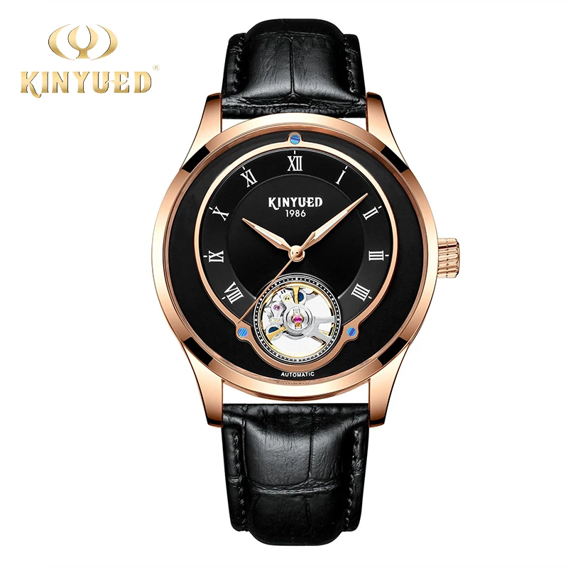 

Relogio Masculino Mechanical Watch Men Leather Waterproof Top Brand Luxury Automatic Wrist Watches Mens Tourbillon montre homme